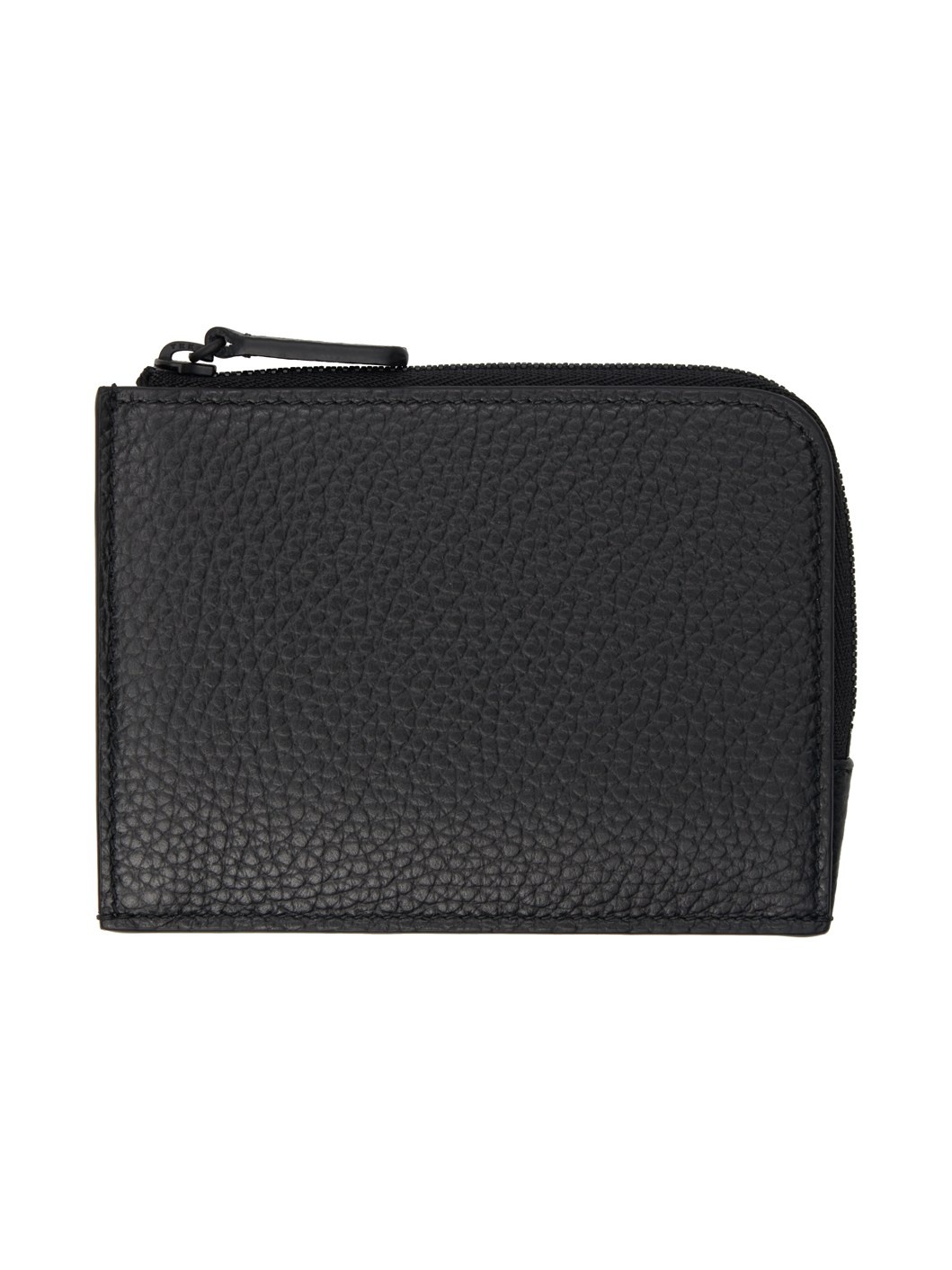 Black Zipper Wallet - 2