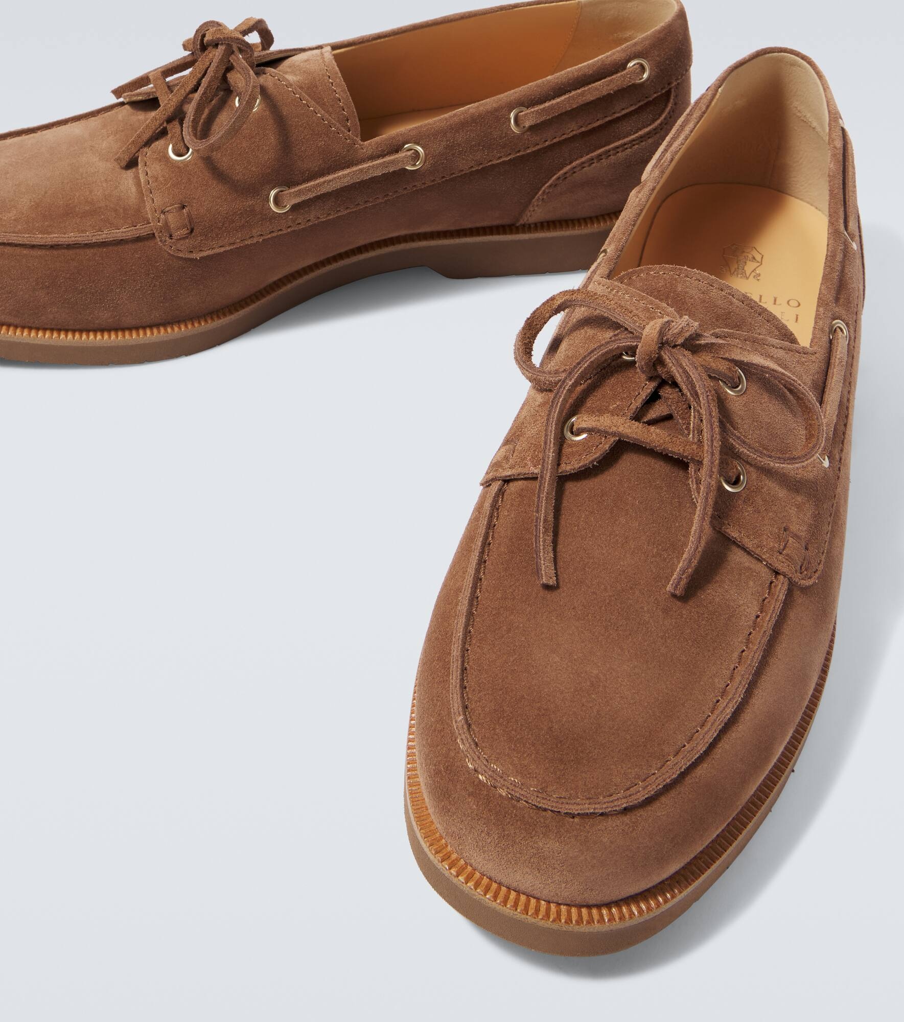Suede boat shoes - 3