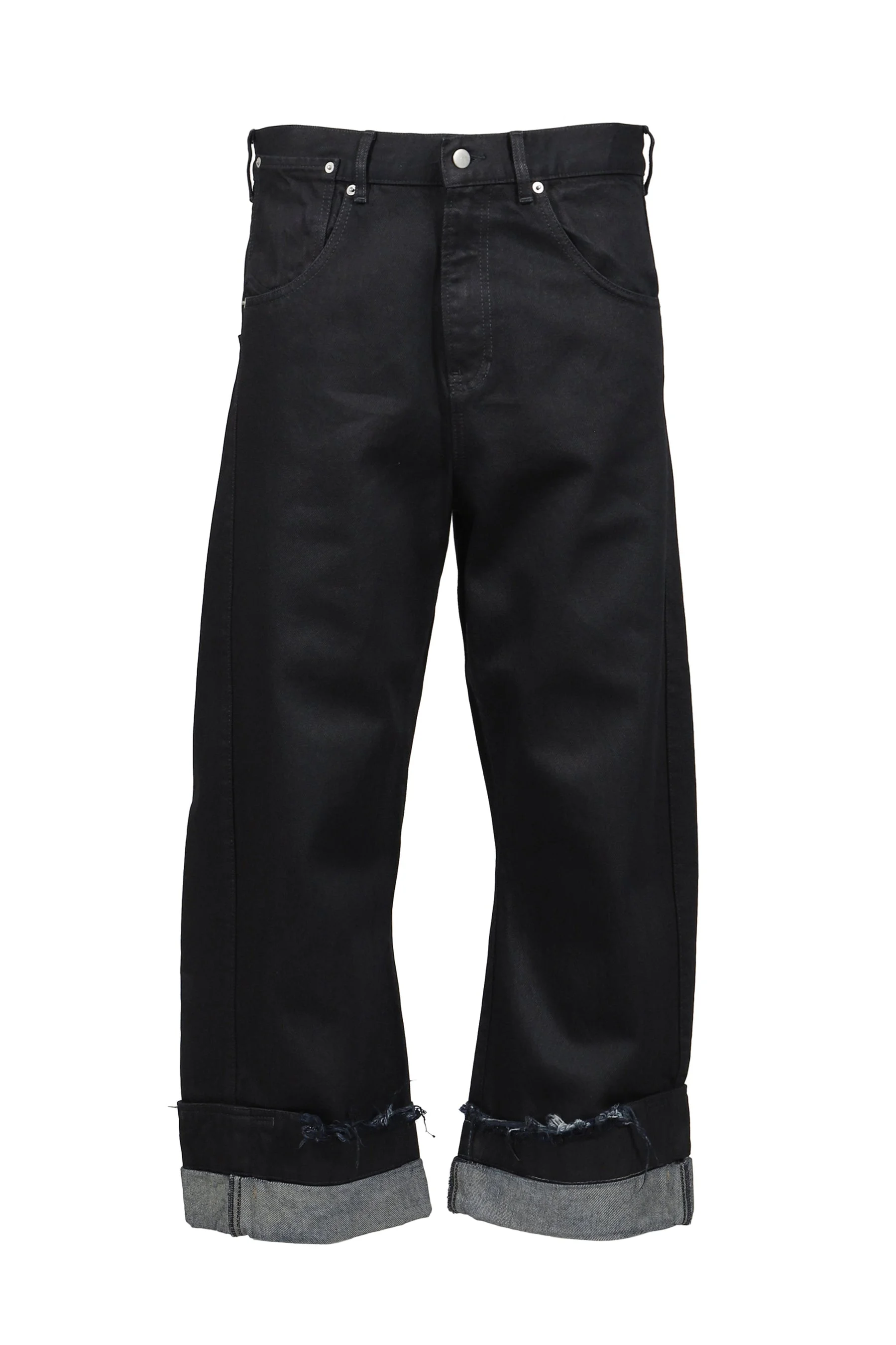 OVERSIZED DENIM TROUSERS / IND/COAT - 1