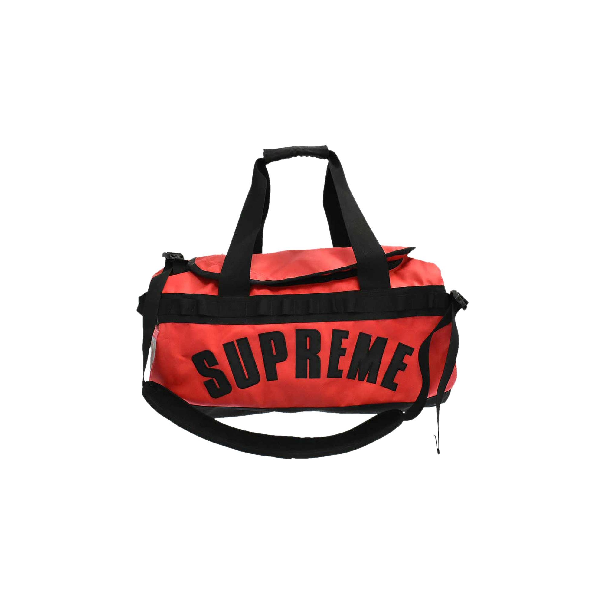 Supreme x The North Face Arc Logo Small Base Camp Duffle Bag 'Red' - 1