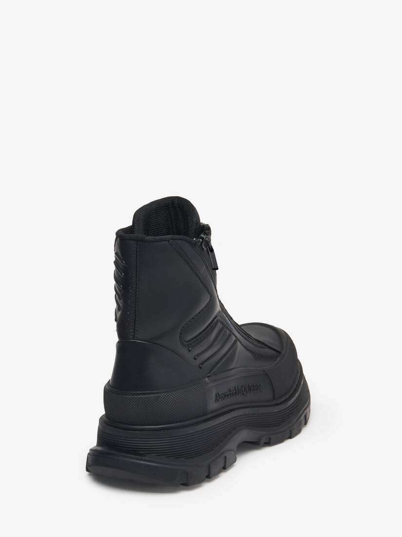 Men's Tread Slick Moto Boot in Black - 4