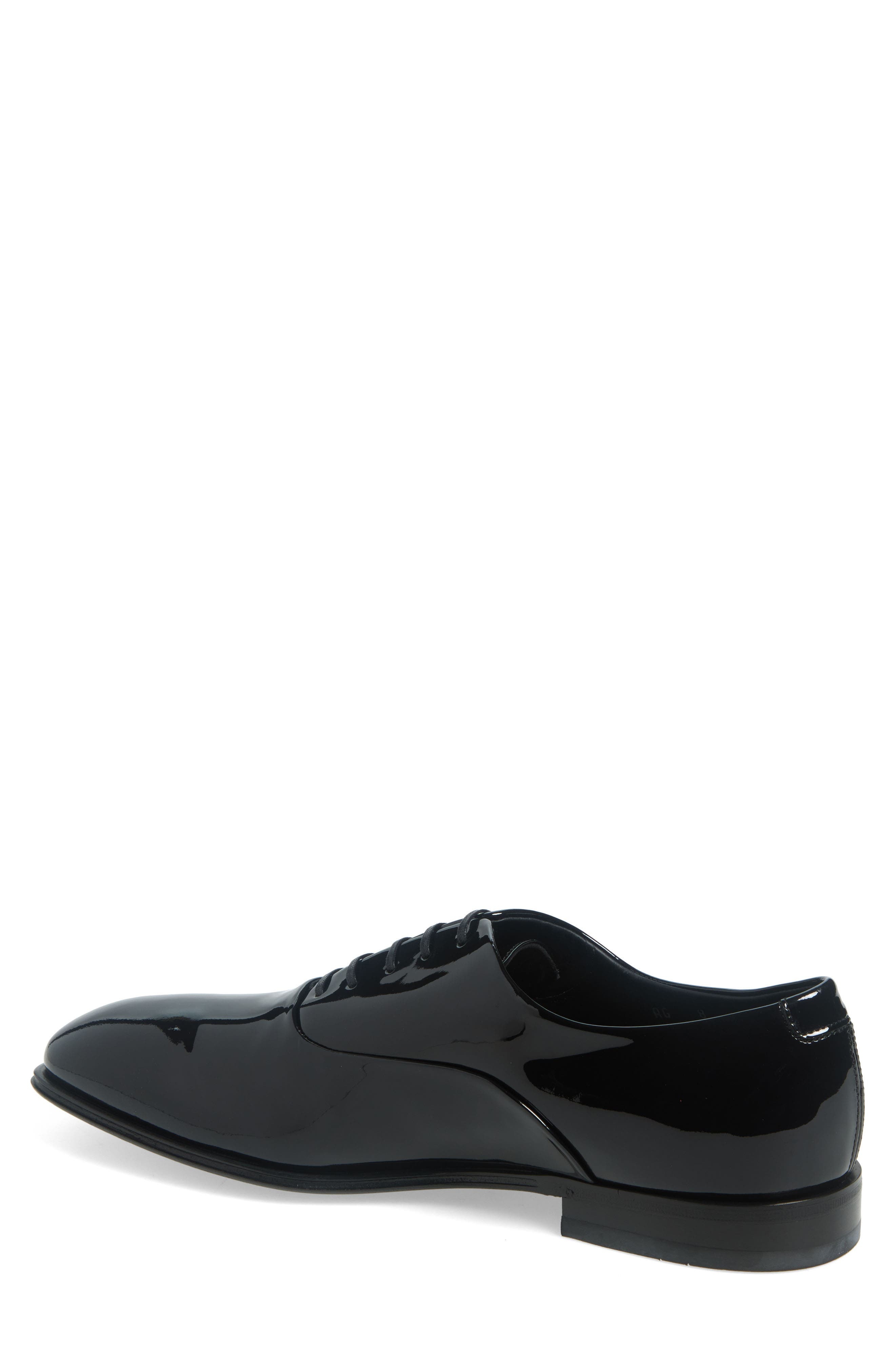 FERRAGAMO Denzel Tuxedo Shoe in Nero at Nordstrom - 2
