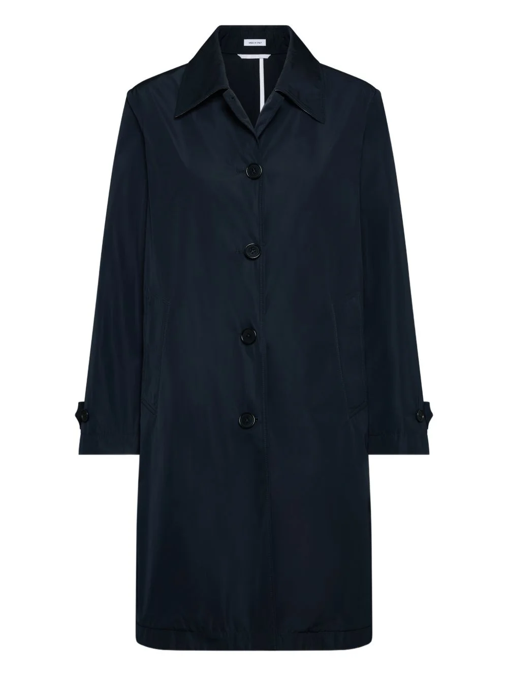 button-fastening coat - 1