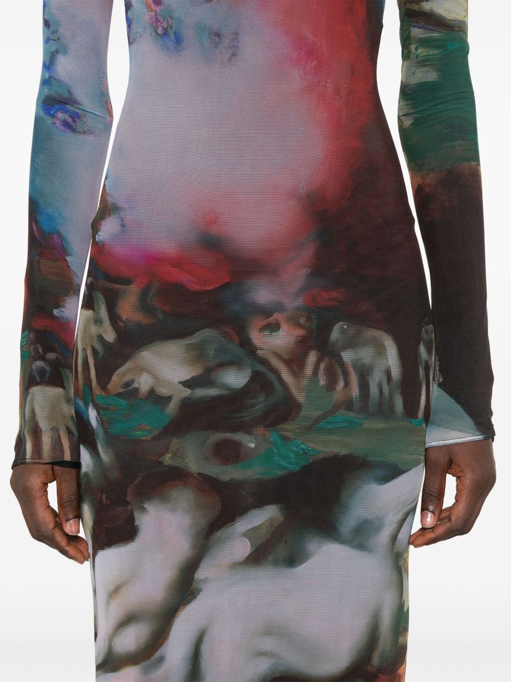 x Ambera Wellmann Impossession midi dress - 5