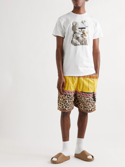 UNDERCOVER + Densuke28 Printed Cotton-Jersey T-Shirt outlook