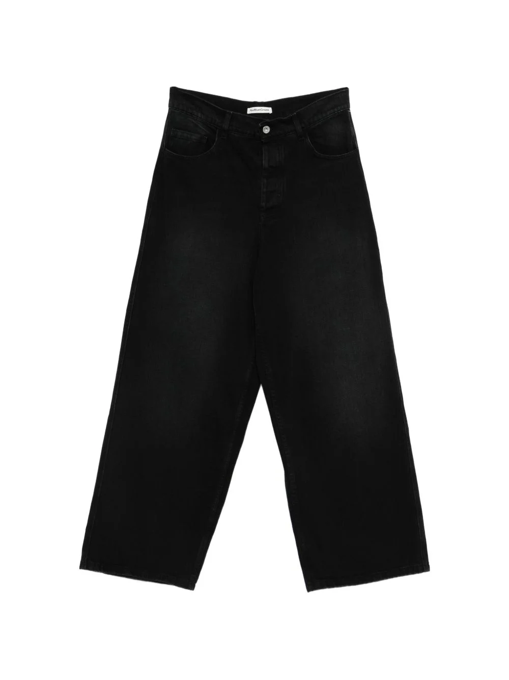 button-fastening jeans - 1