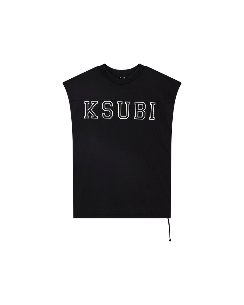 TOUCHDOWN EKCESS CUT OFF TANK JET BLACK 4
