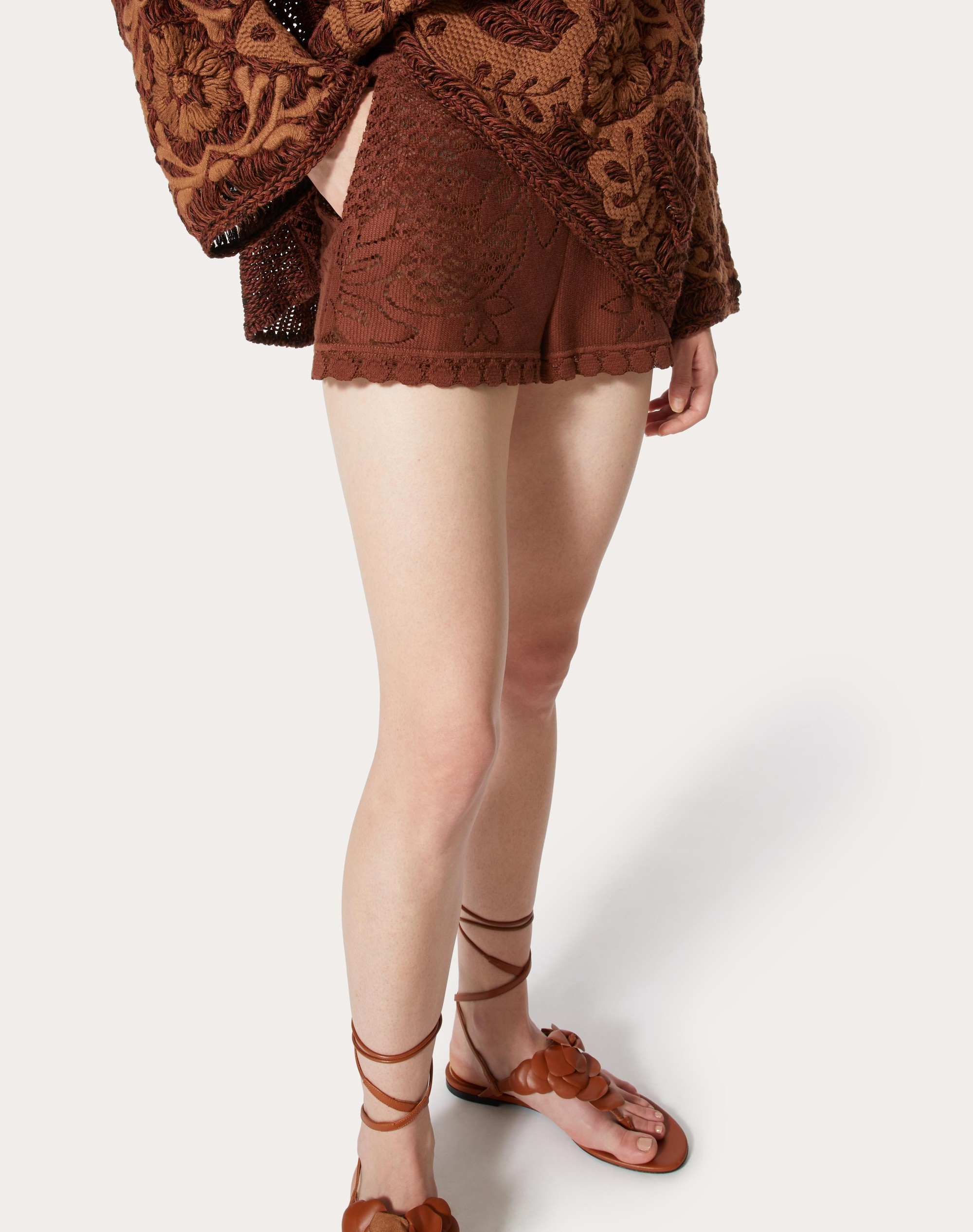 COTTON LACE SHORTS - 5