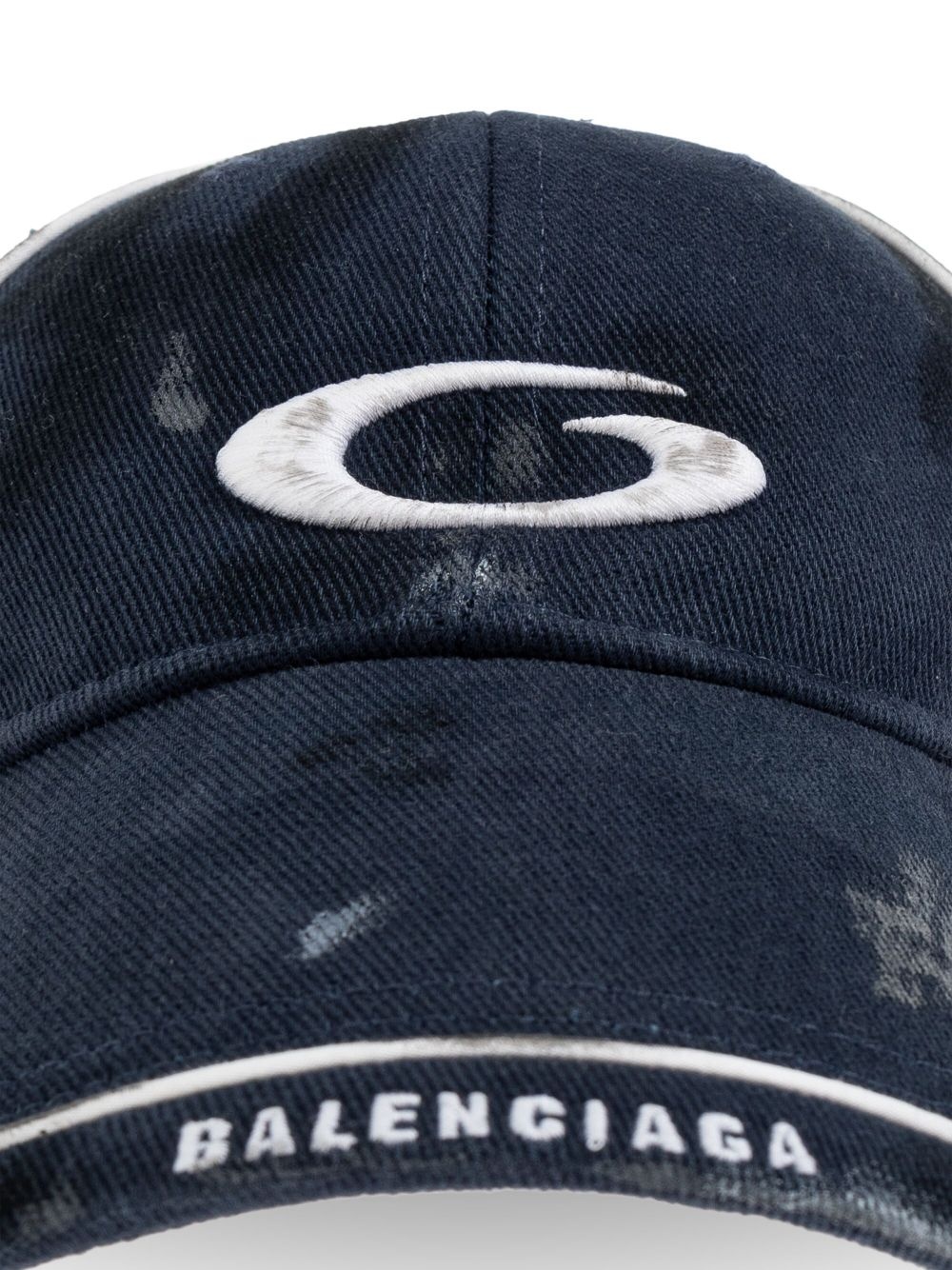 logo-embroidered cap - 3