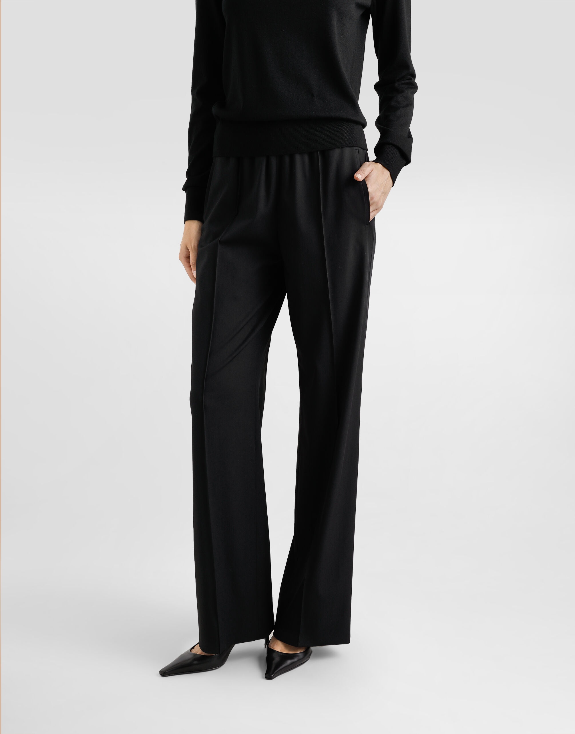 Jersey Milano rib leggings - 4