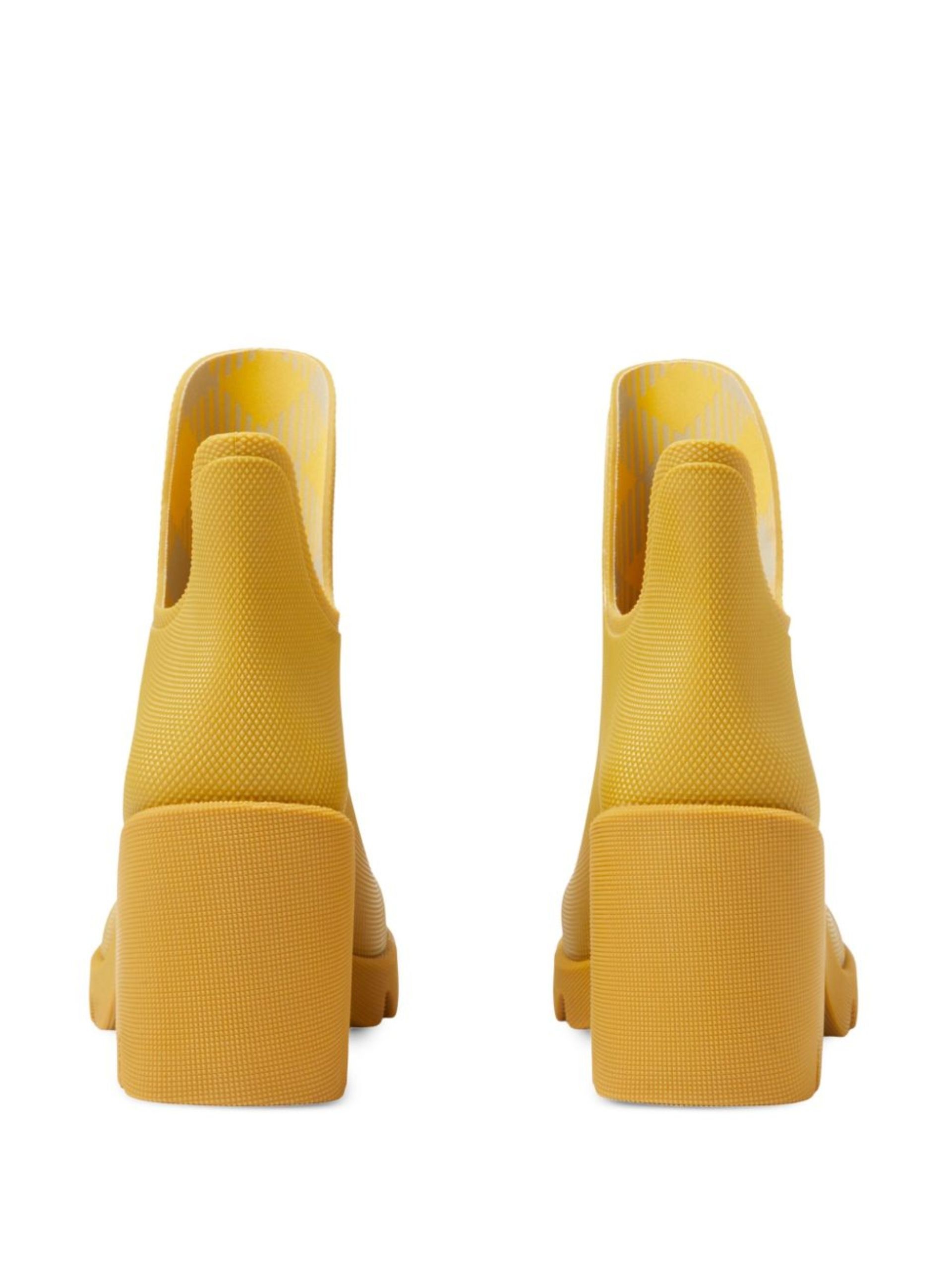 Yellow March Rubber Ankle Boots - 4