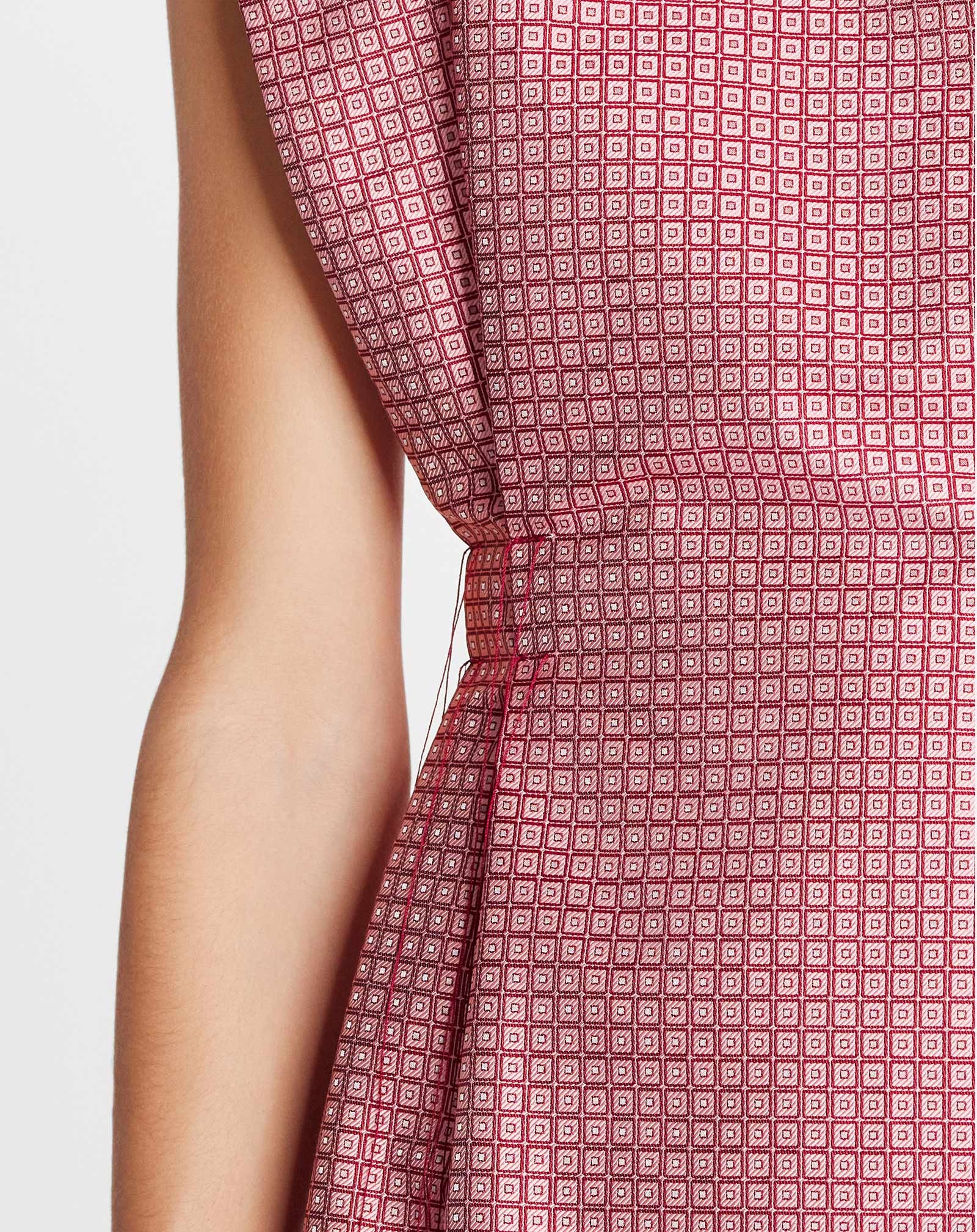 FITTED PRINTED MINI DRESS - 5