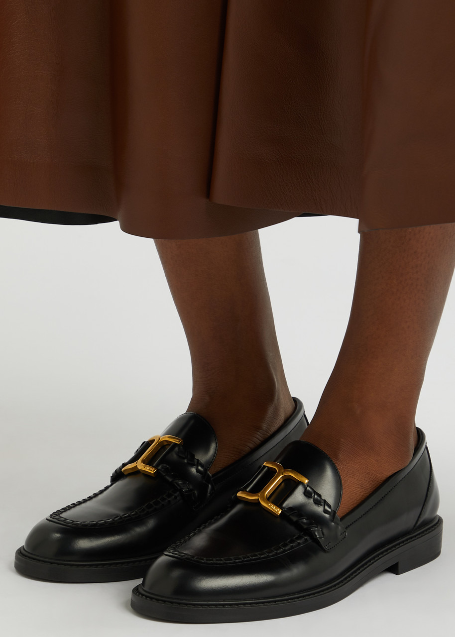 Marcie leather loafers - 5