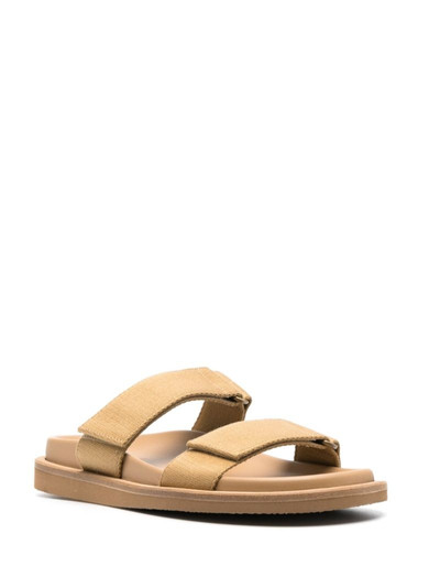 UMA WANG slip-on touch-strap sandals outlook