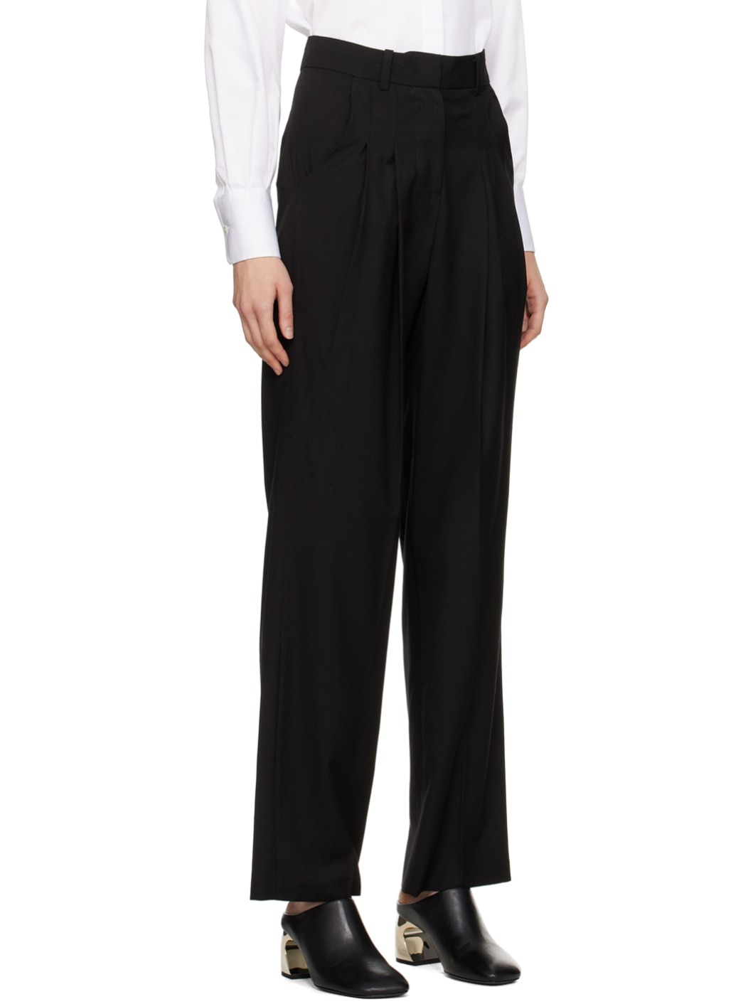 Black Gelso Trousers - 2