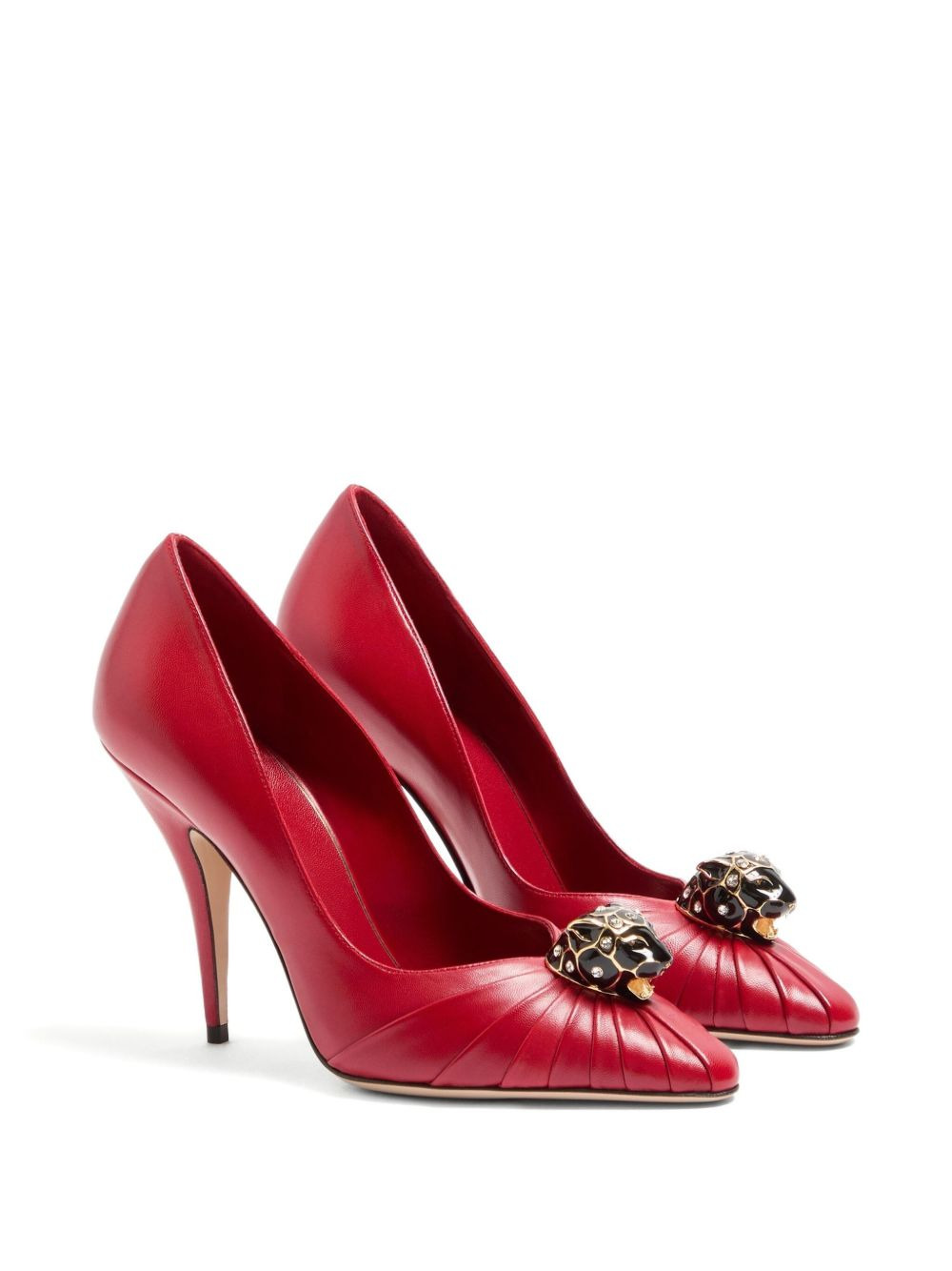 105mm Panthea pleated pumps - 2