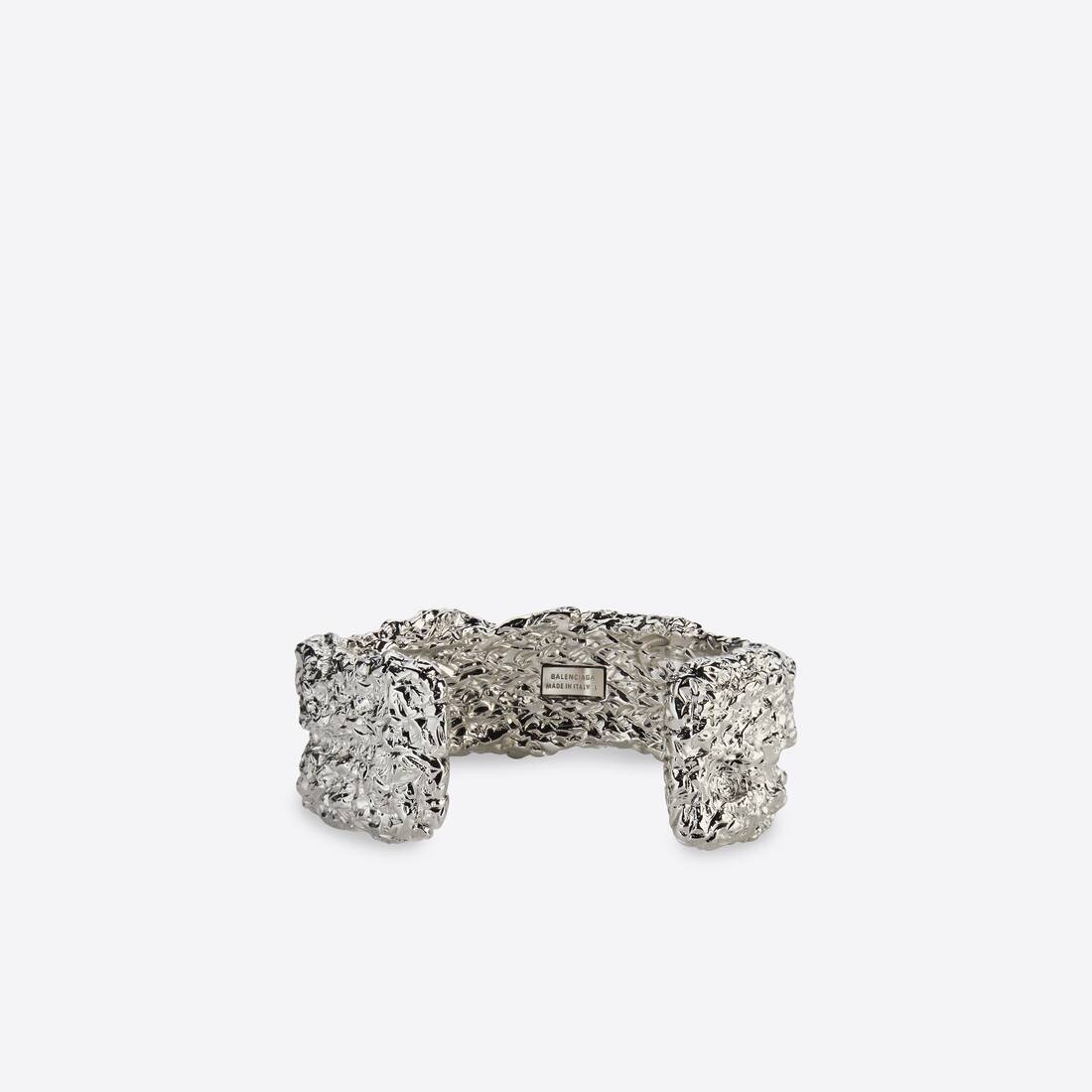 Alu Cuff Bracelet  in Silver - 3