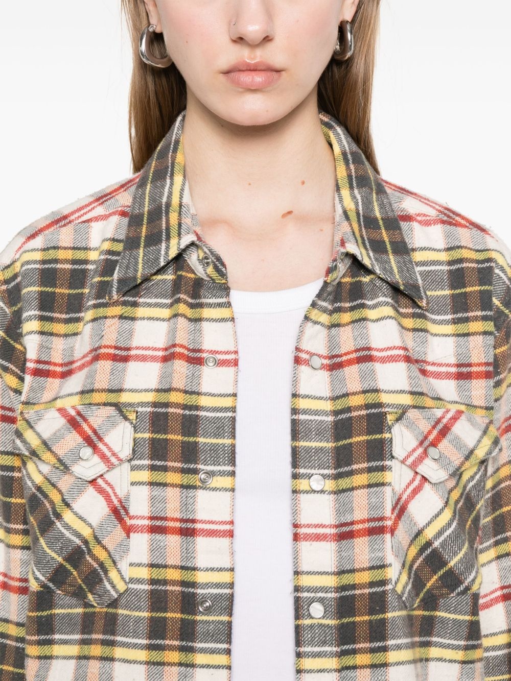 plaid-check shirt - 5