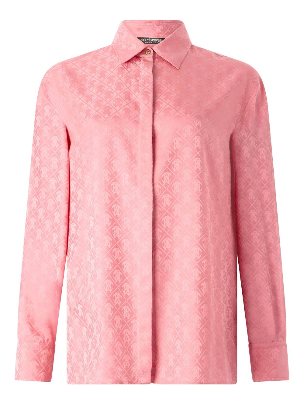 monogram-print long-sleeve shirt - 6