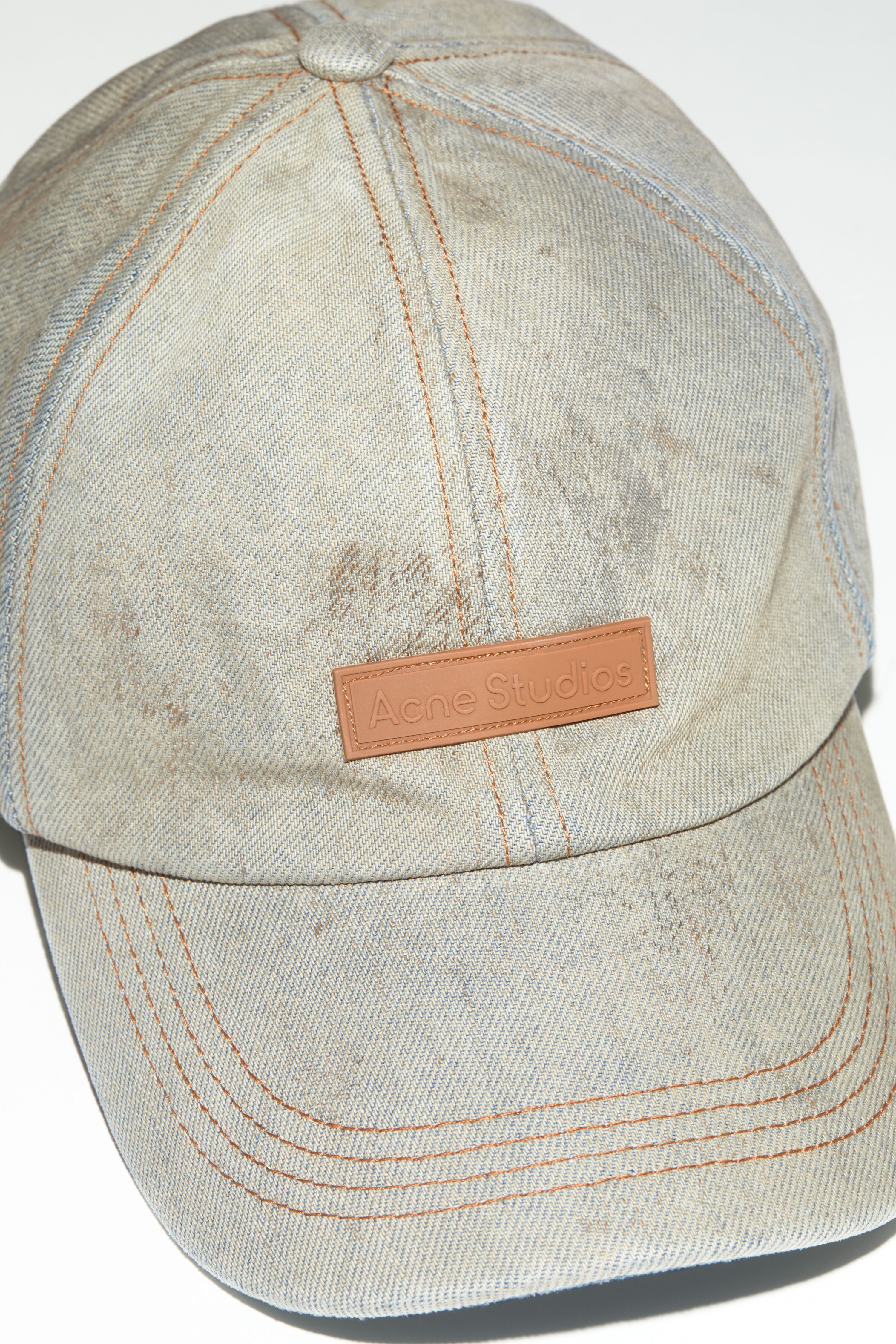 Denim baseball cap - Mid blue - 5