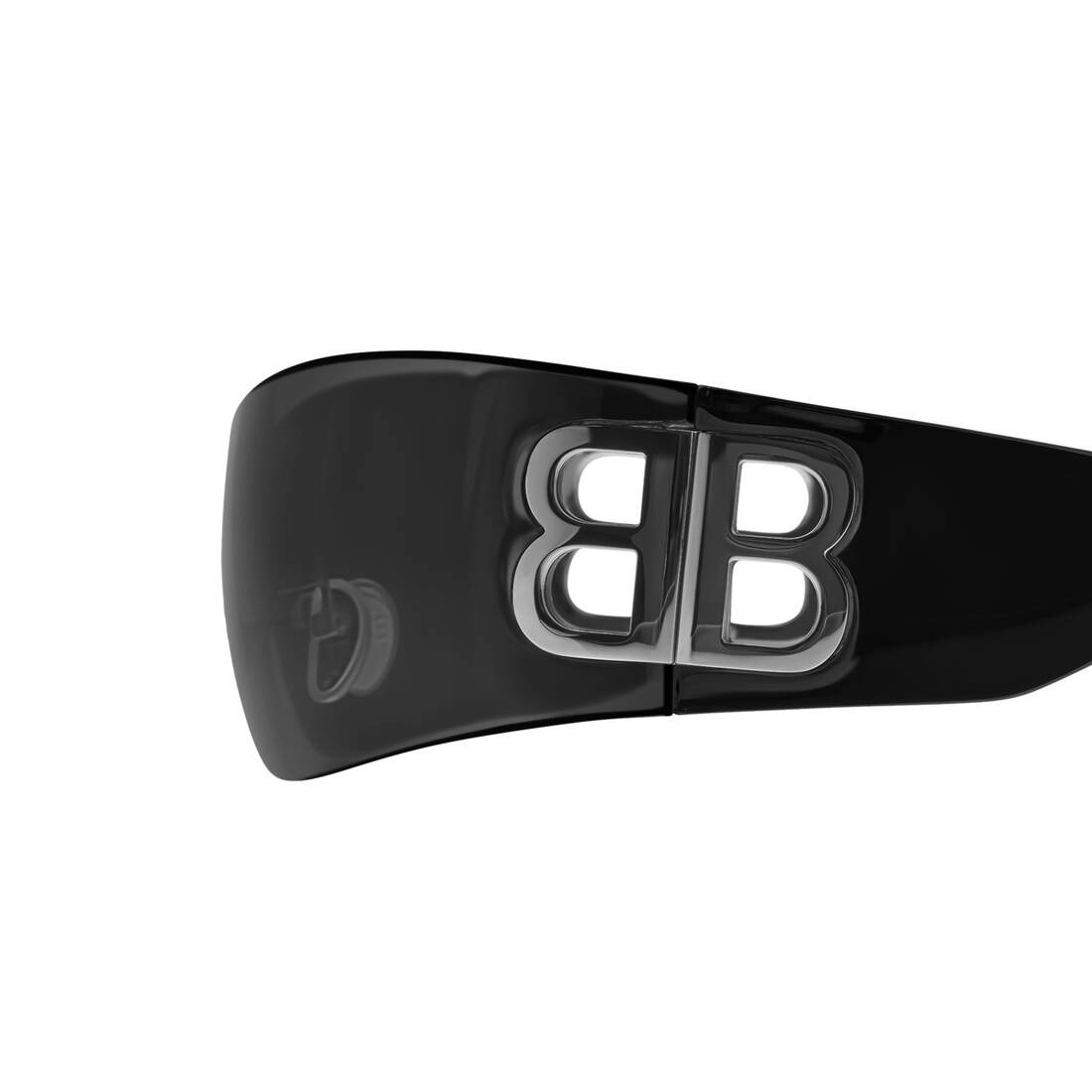 Women's Bossy Mask Sunglasses  in Black - 5