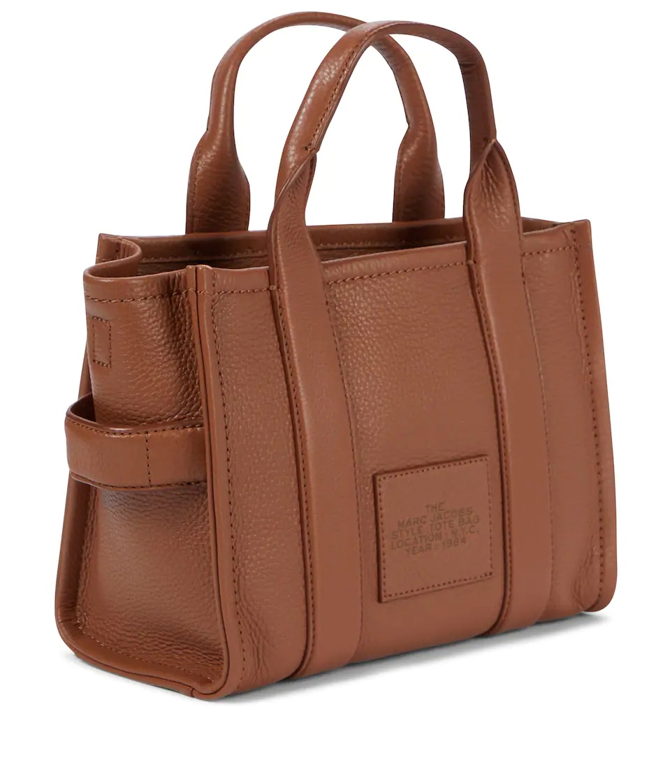 The Small leather tote bag - 4