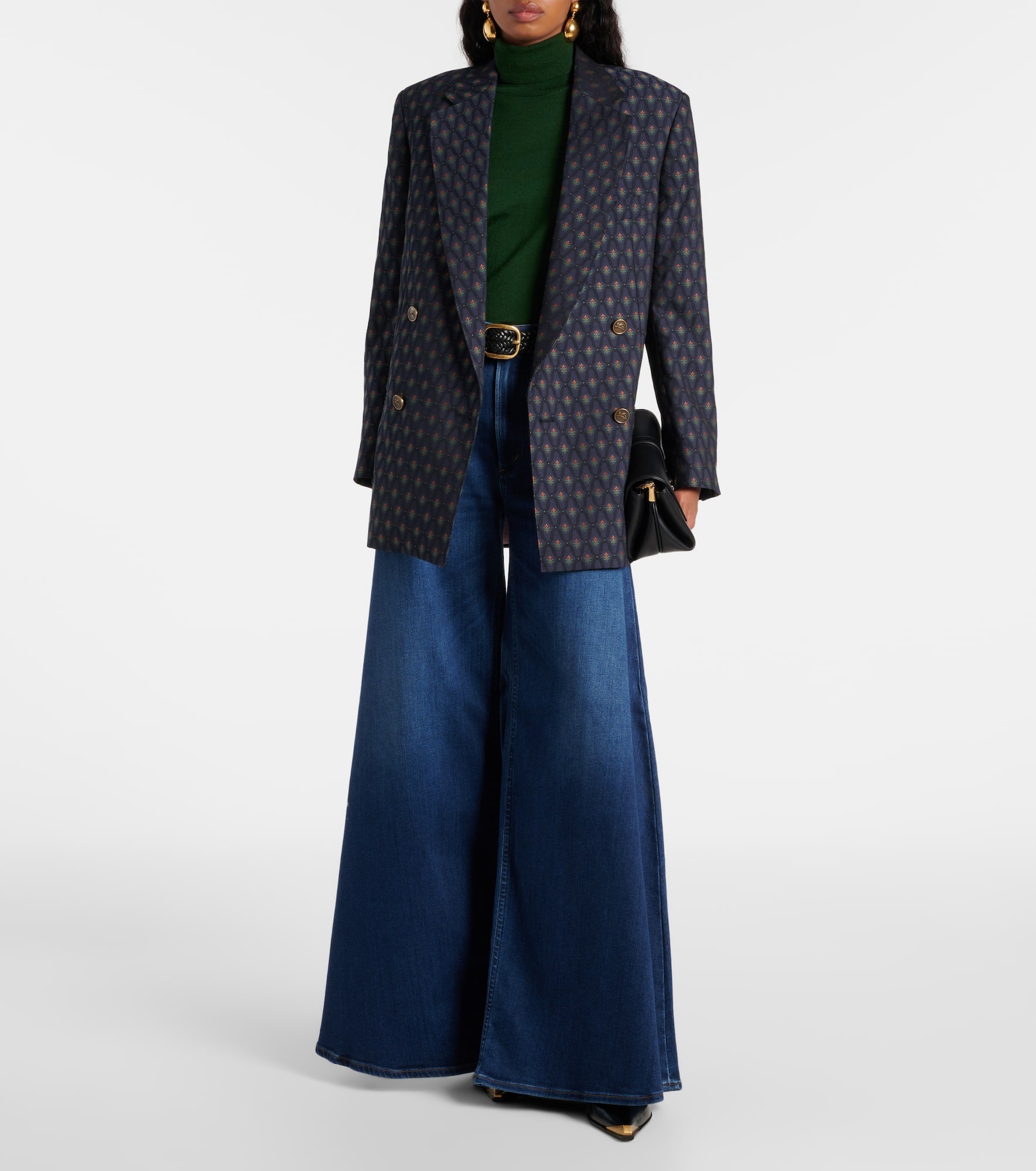 Amari high-rise wide-leg jeans - 2