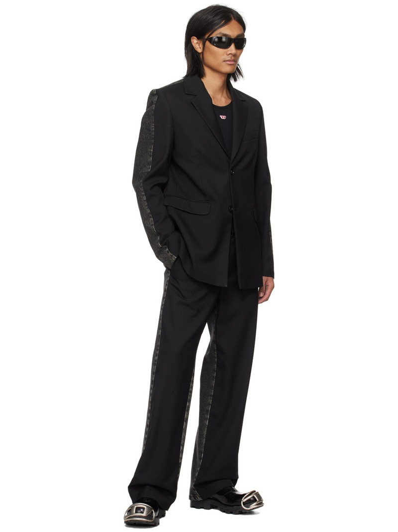 Diesel Black P-Wire-A Trousers outlook