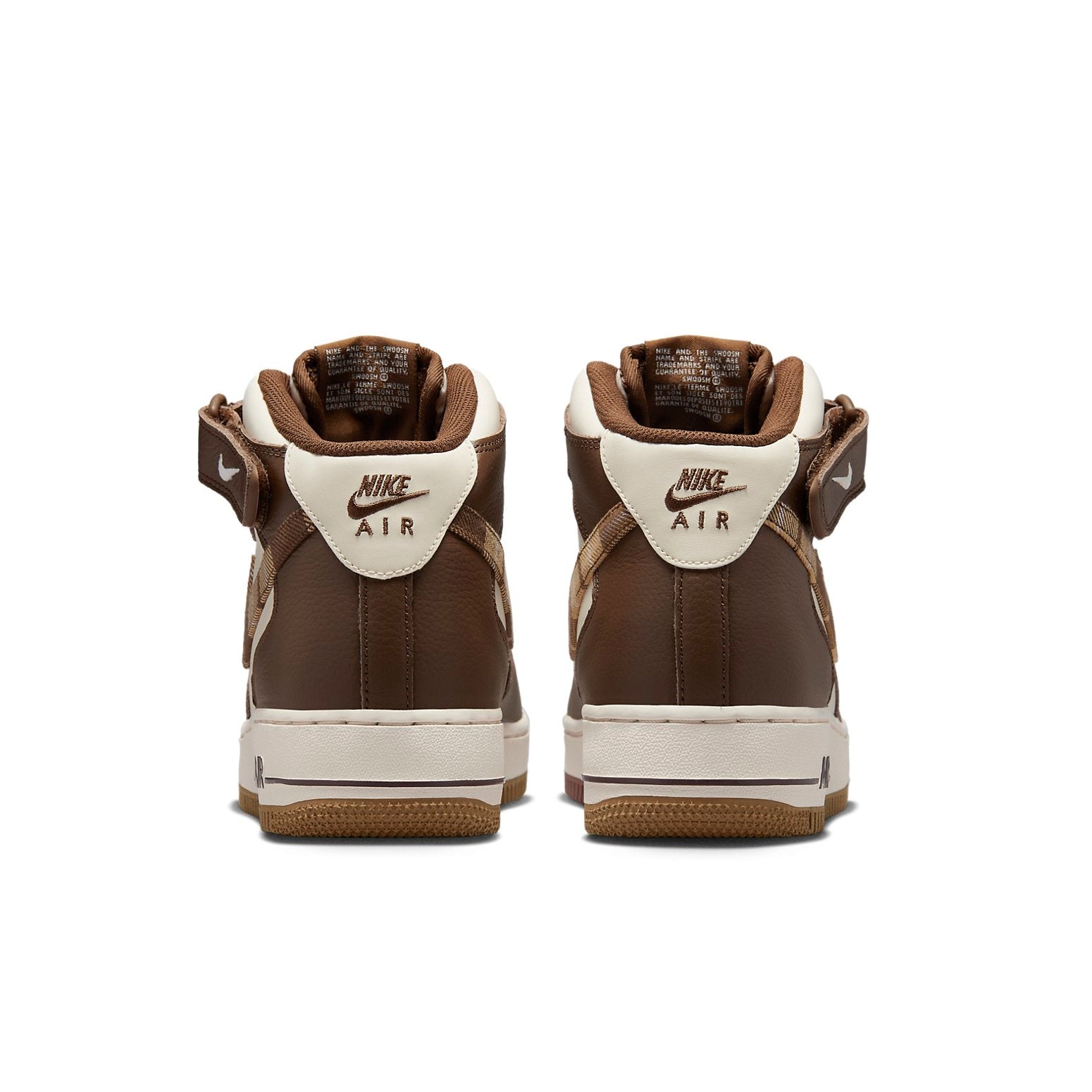 Nike Air Force 1 Mid 'Brown Plaid' DV0792-100 - 5