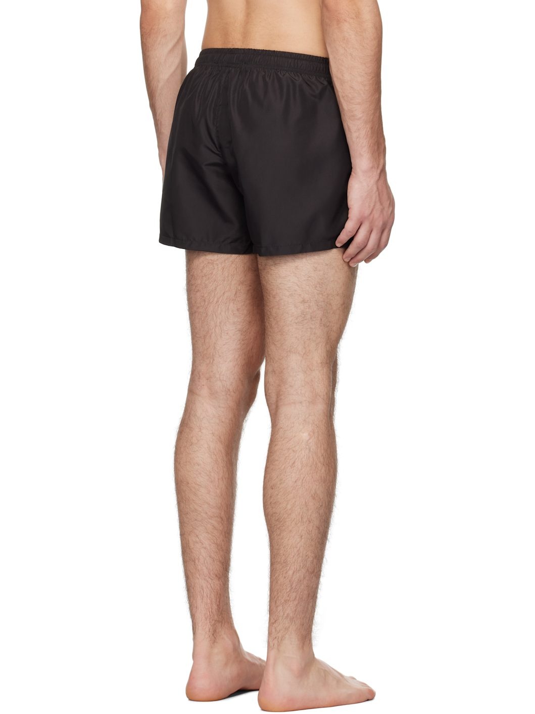 Black 'Moschino' Teddy Bear Swim Shorts - 3