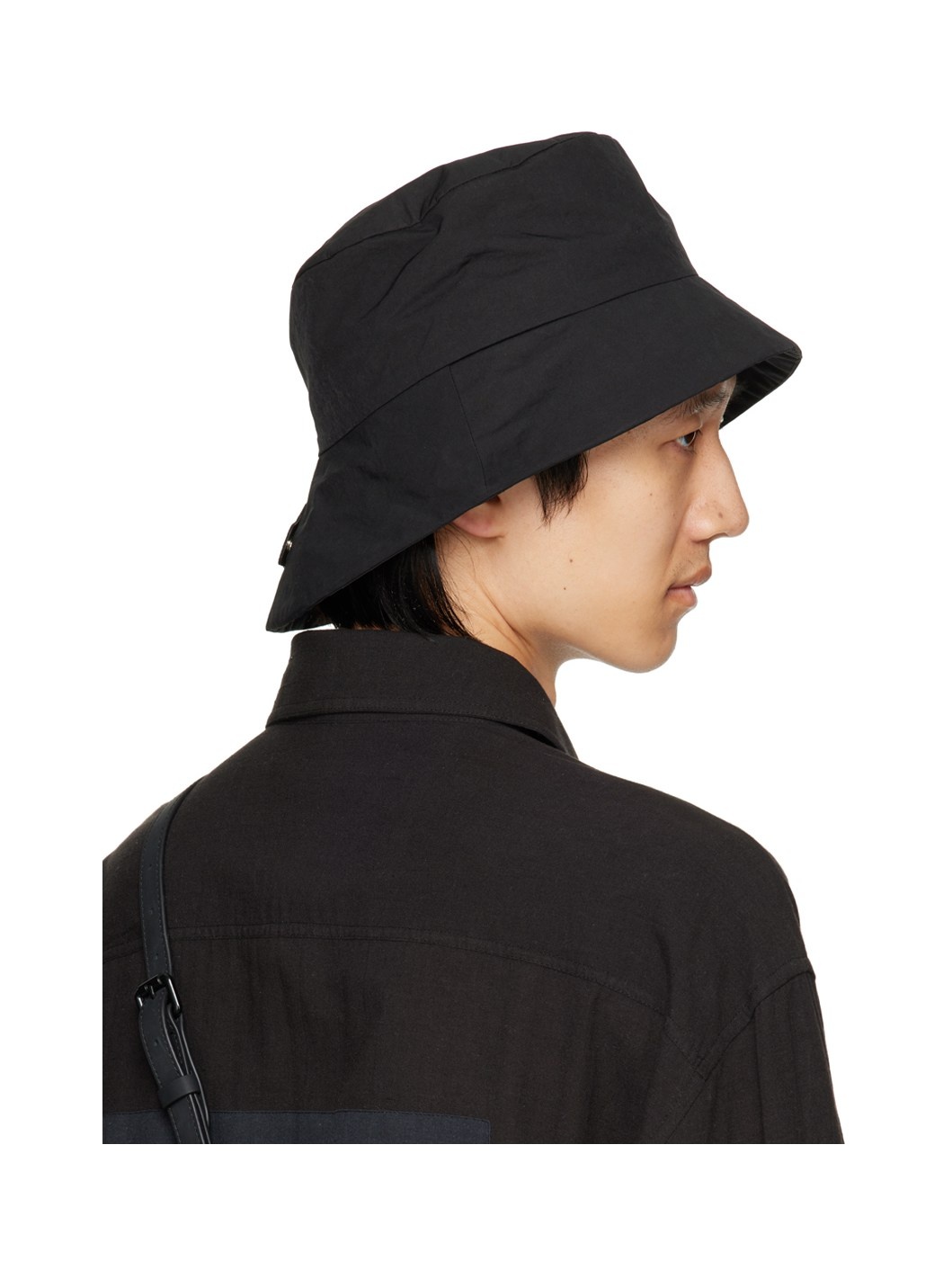 Black Uniform Bucket Hat - 3