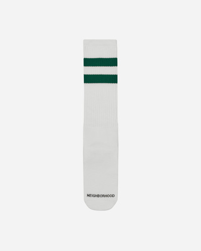 NEIGHBORHOOD Classic 3-Pack Long Socks White outlook