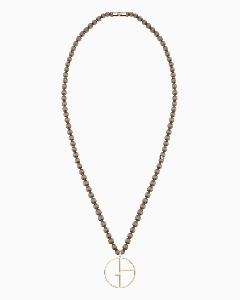 GOLD-AND-SILK BORGONUOVO NECKLACE 1