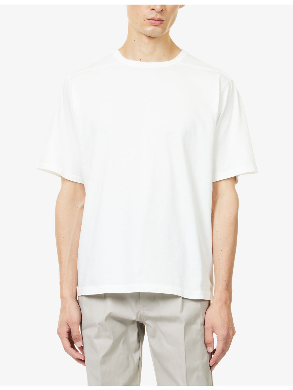 Brad Crewneck Cotton T-Shirt - 3