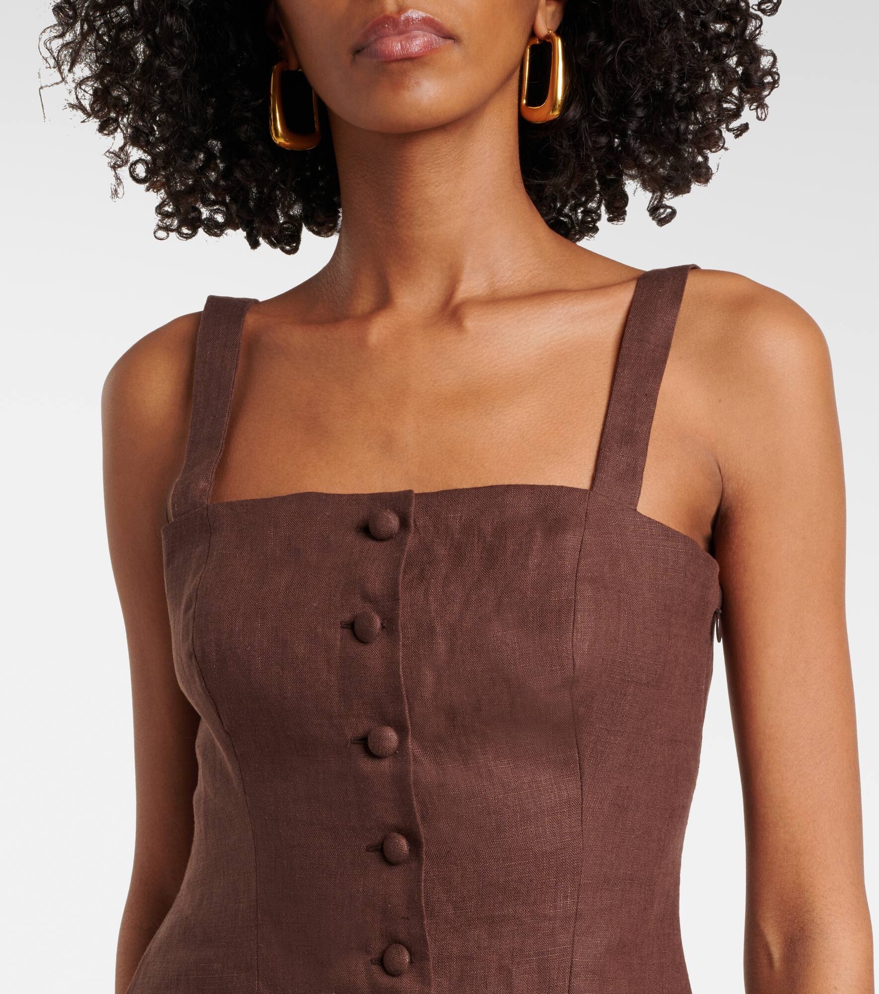 Corbiere linen vest - 4