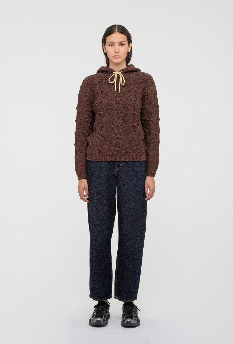 Junie Hoodie - Chocolate Brown 4