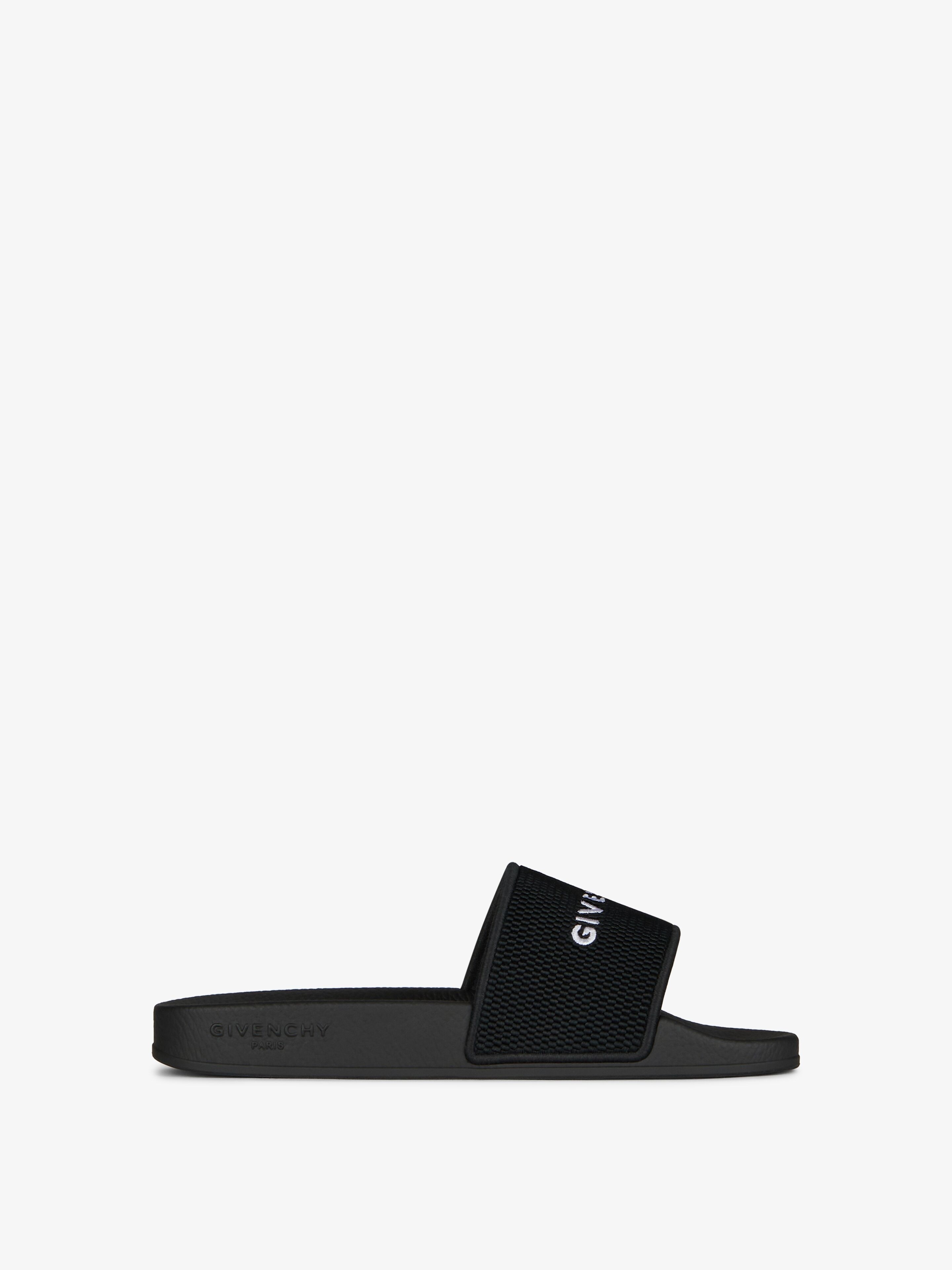 SLIDE SANDALS IN RUBBER - 1