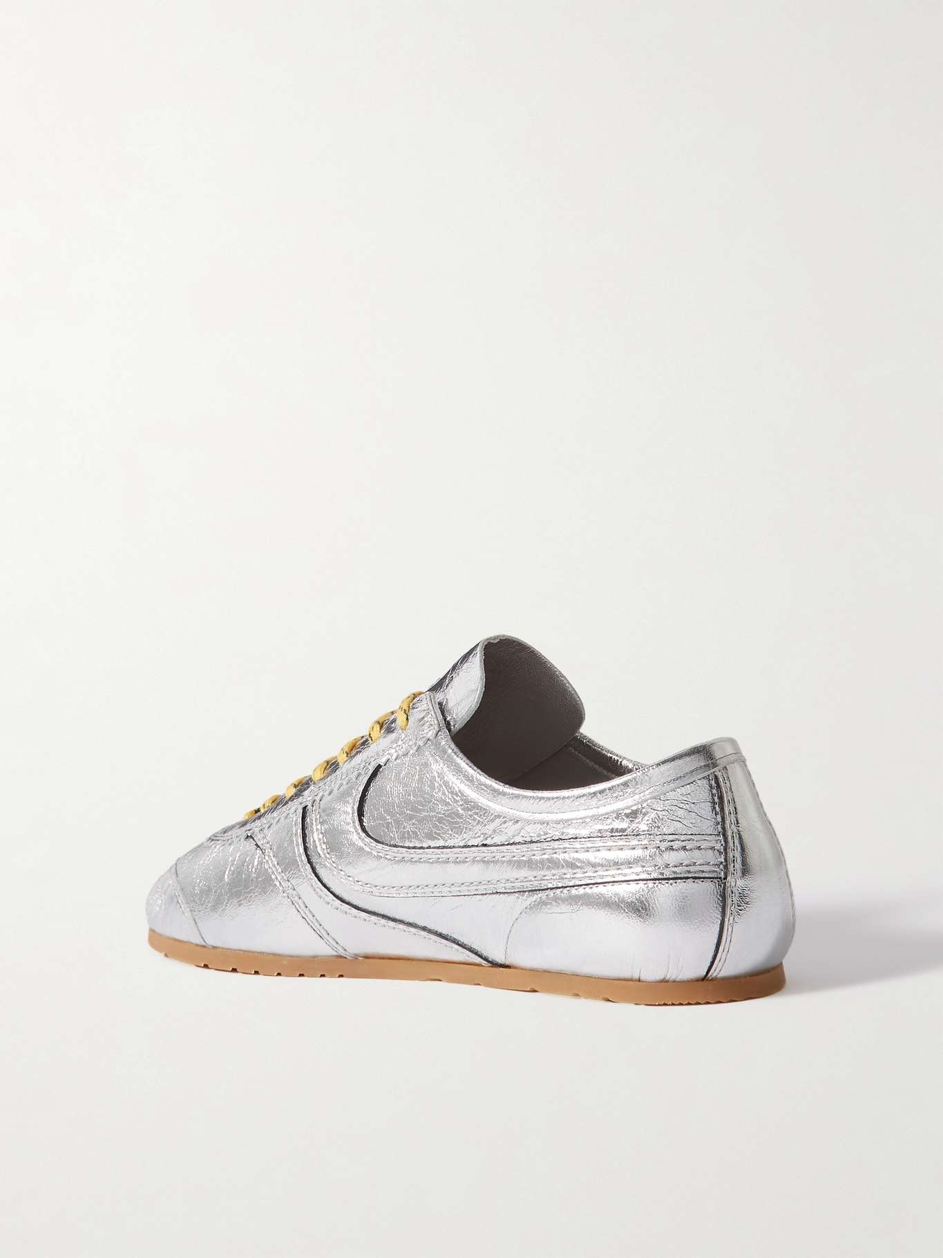 新作*DRIES VAN NOTEN* ラメ ミディスカート ラップ メタリック Dries Van Noten
