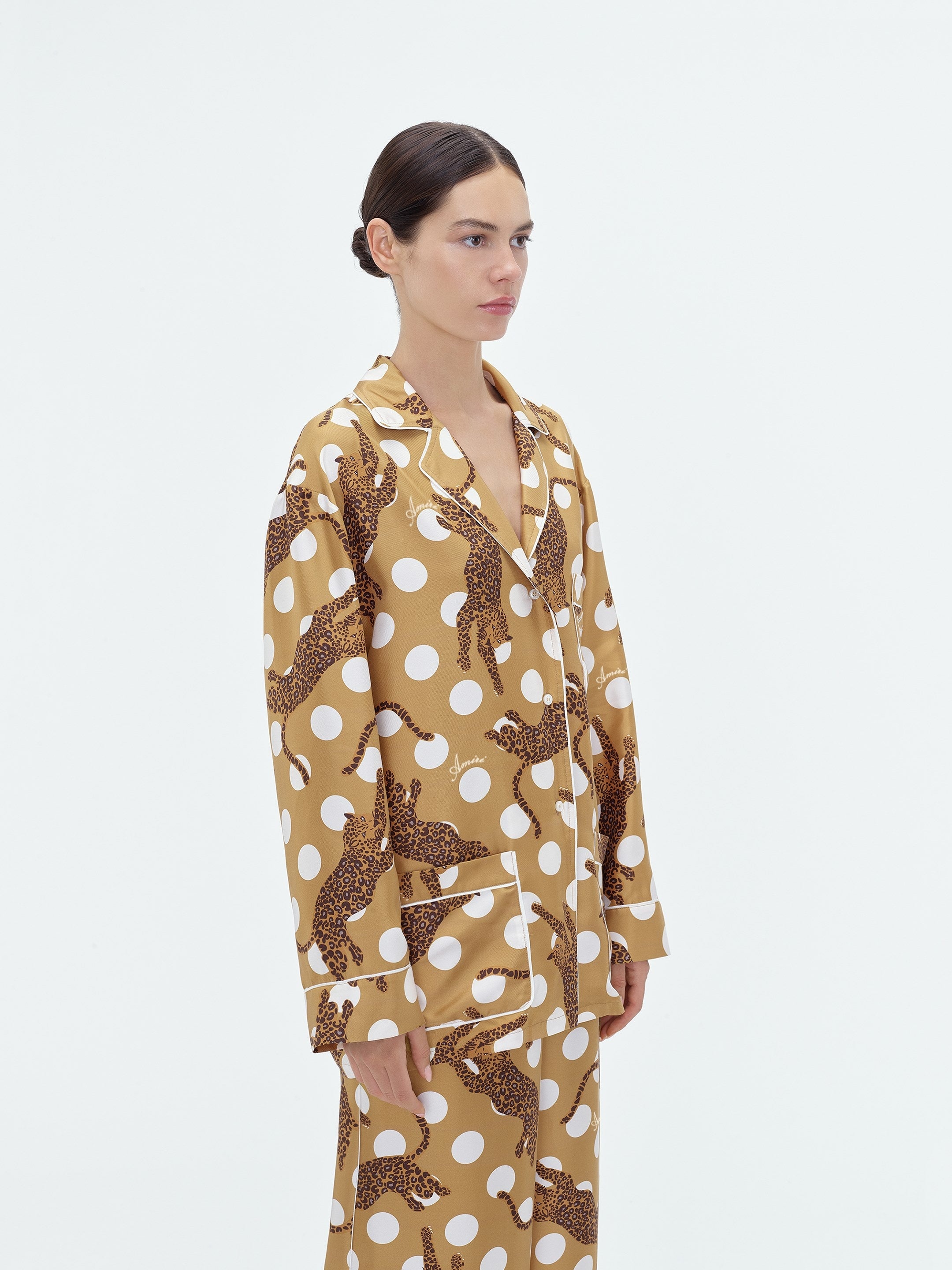 LEOPARD PJ SHIRT - 4