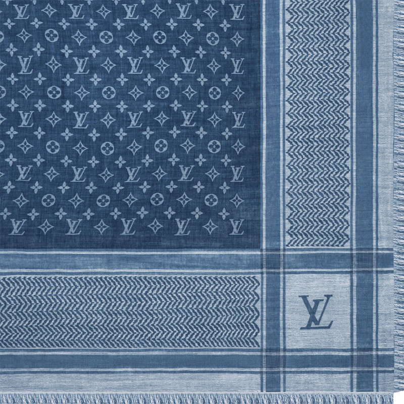 Monogram Keffieh Stole 6