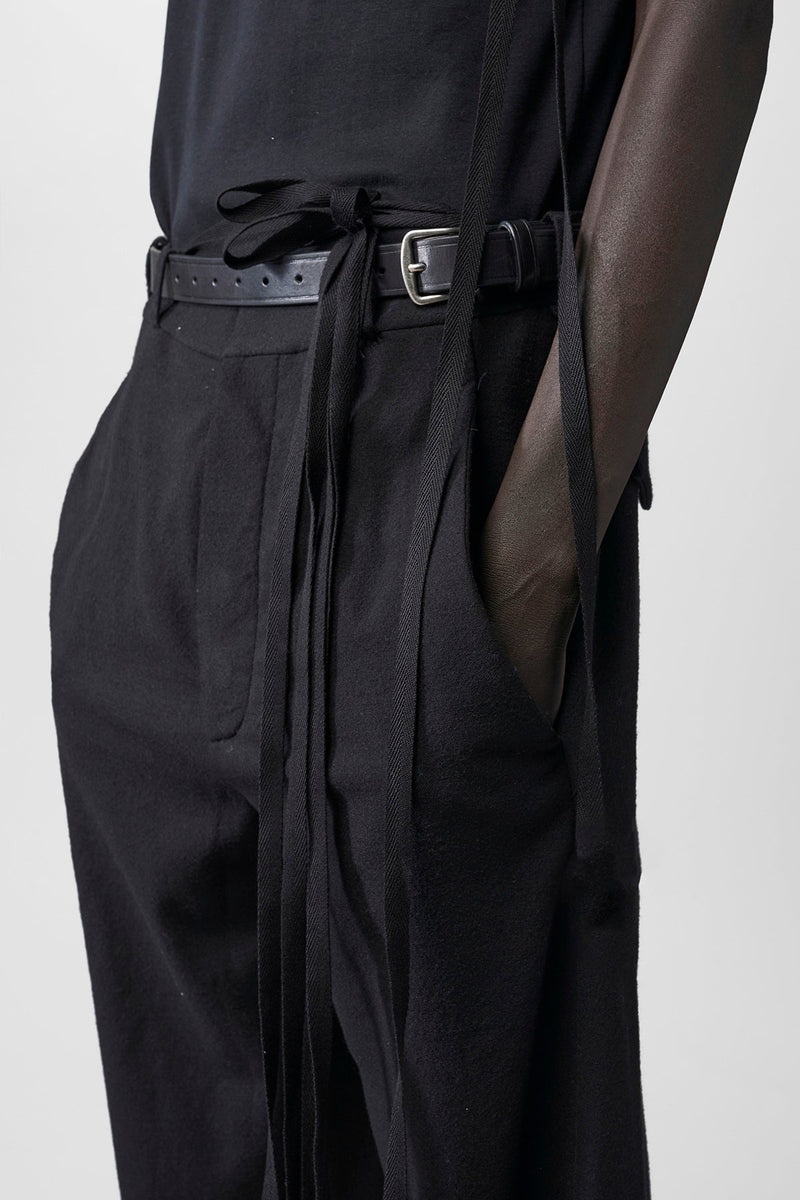 Albert Loose Fit Trousers Brushed Wool - 6