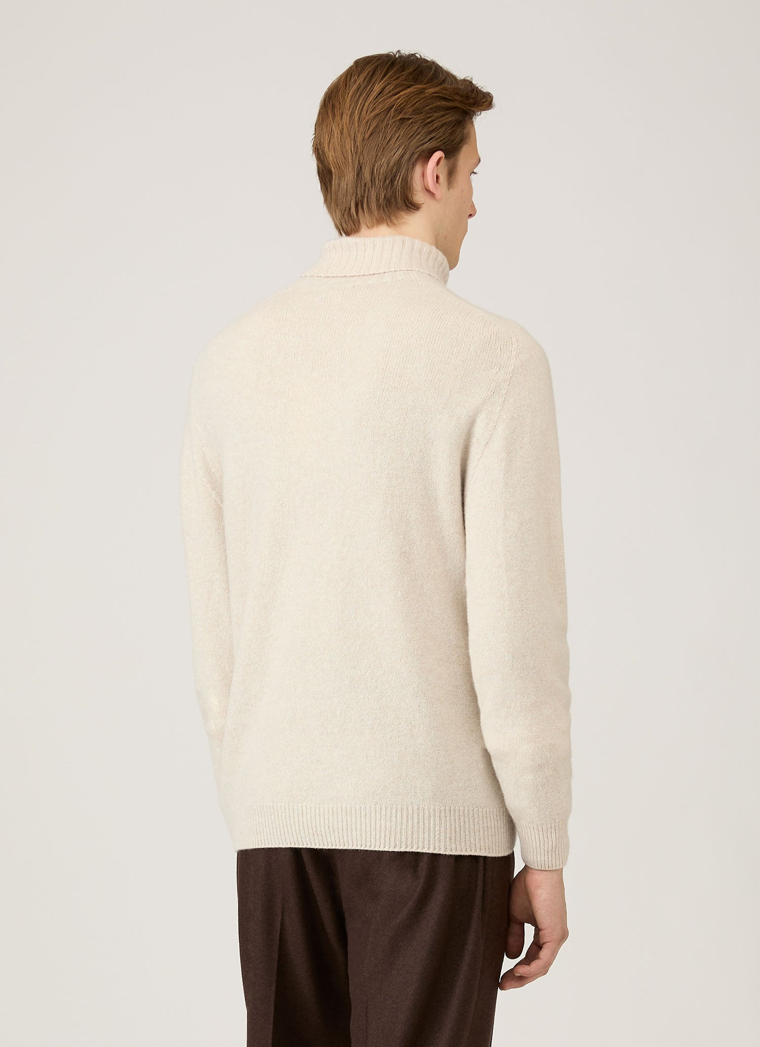 Lambswool Roll Neck - 5