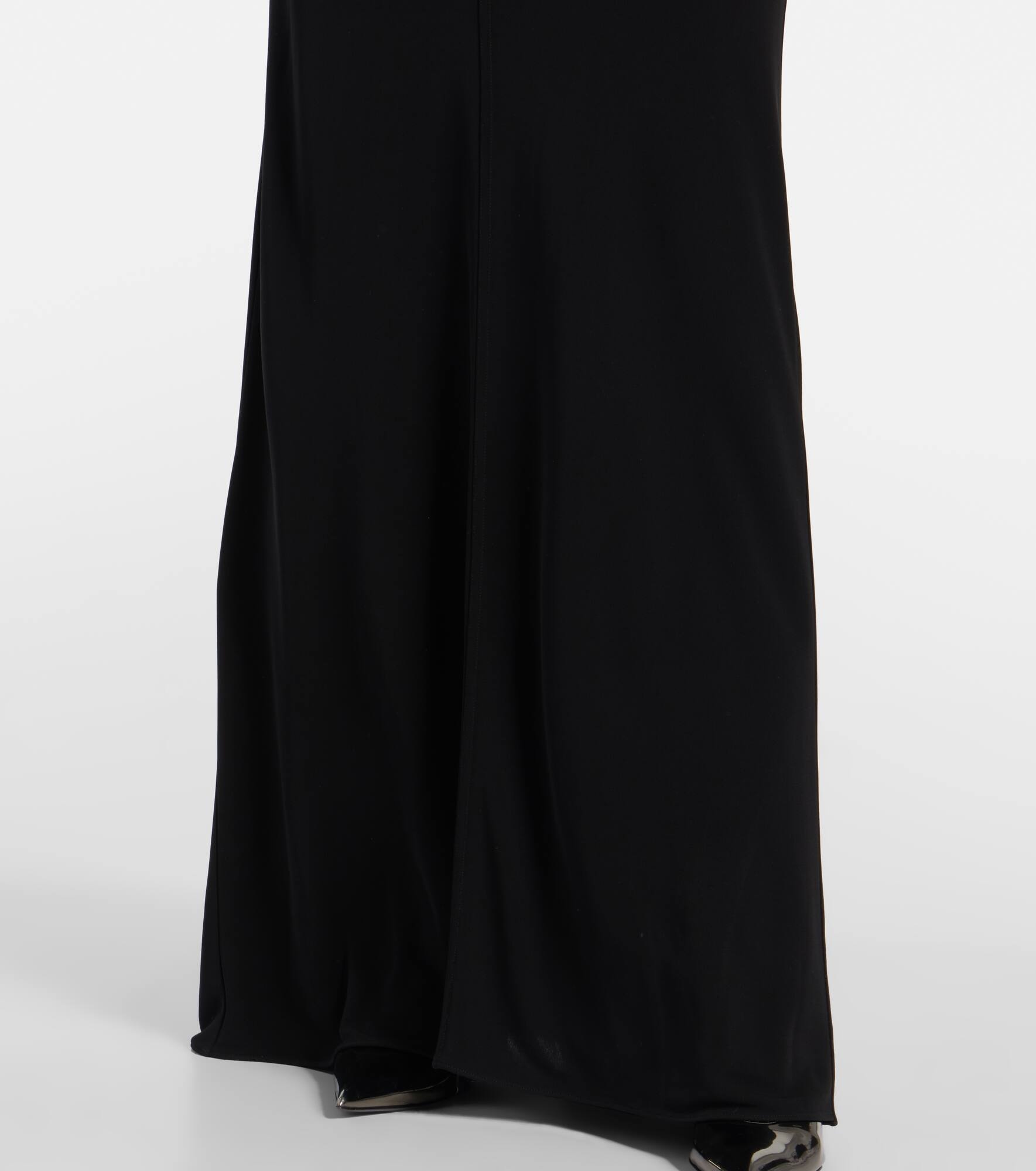 Crêpe jersey gown - 6