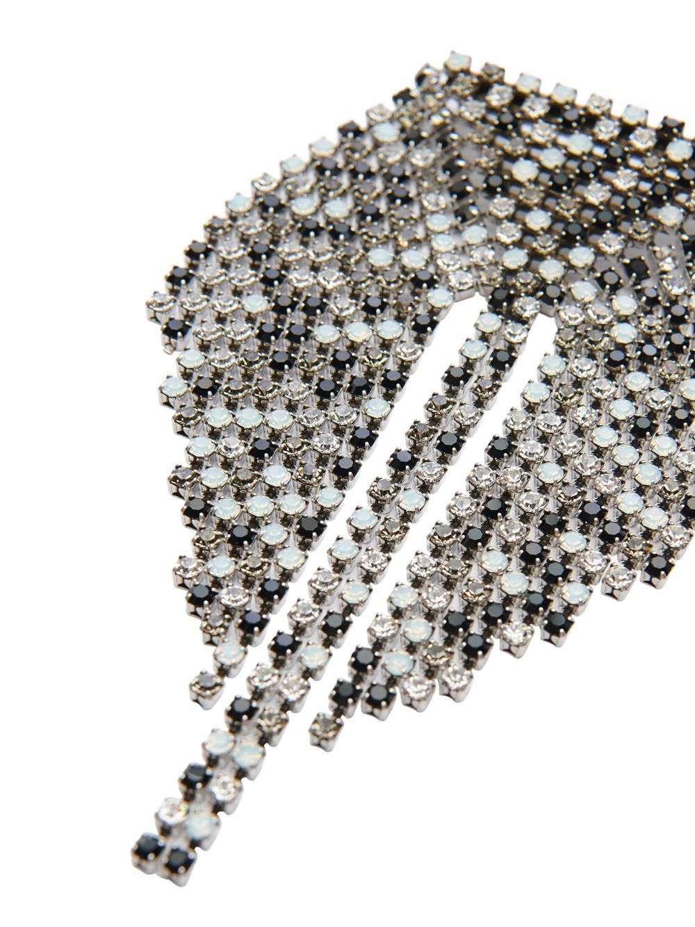 Faye crystal-embellished brooch - 3