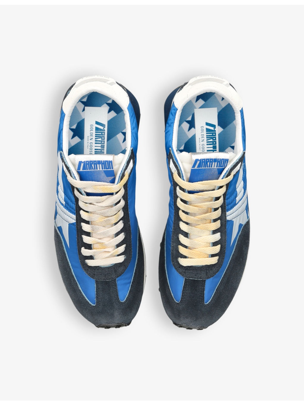 Men's Marathon Runner suede and mesh low-top trainers - 2