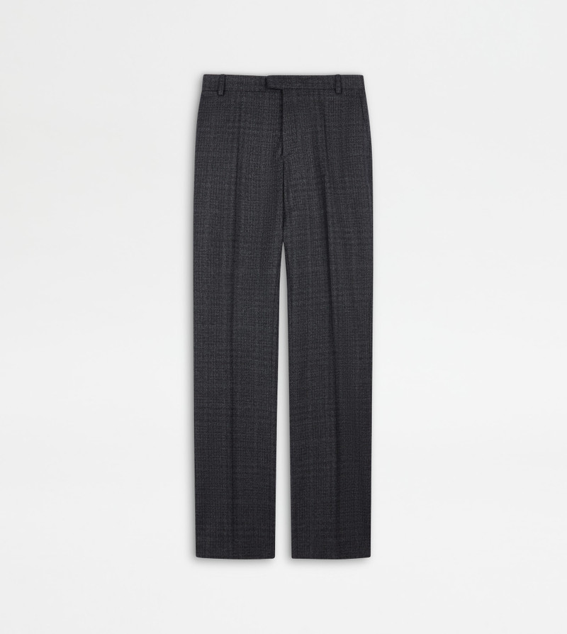 CHECKS WOOL의 바지 - GREY, BLACK, WHITE 1