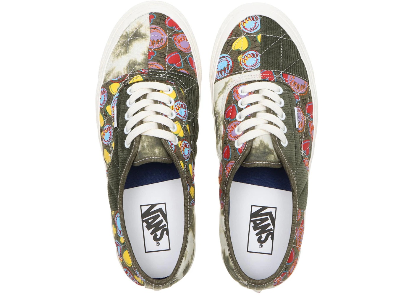 VANS スニーカー AUTHENTIC 44 DX PW POSITIVITY PATCHWORK GRAPE LEAF VN0A54F98F9 Vans Vans Authentic 44 DX Positivity Patchwork Grape Leaf | REVERSIBLE