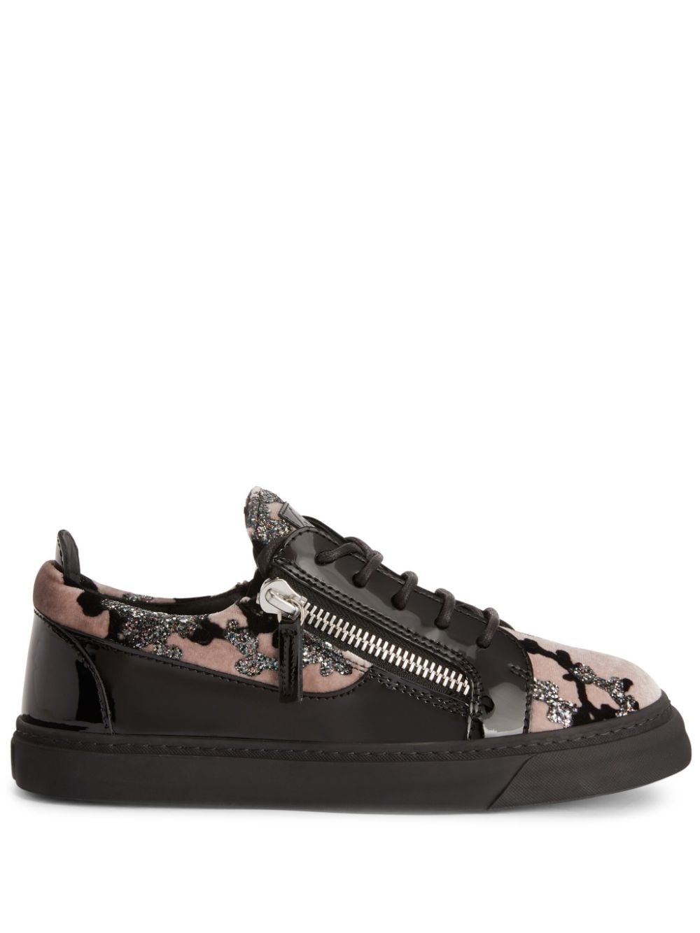 Gail low-top panelled sneakers - 1