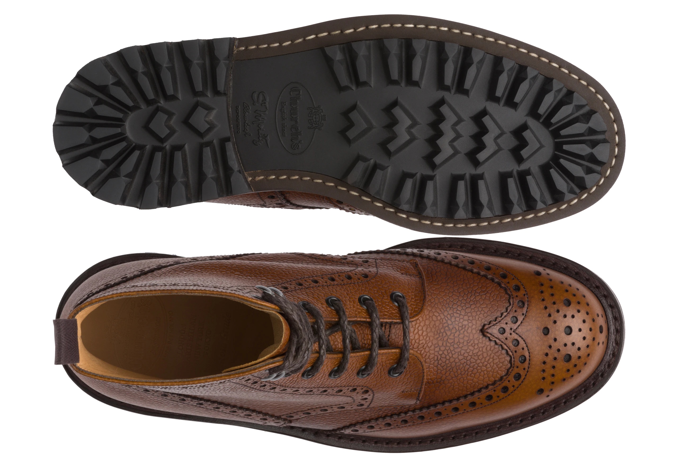 Mc farlane lw
Highland Grain Lace-Up Boot Brogue Walnut - 3