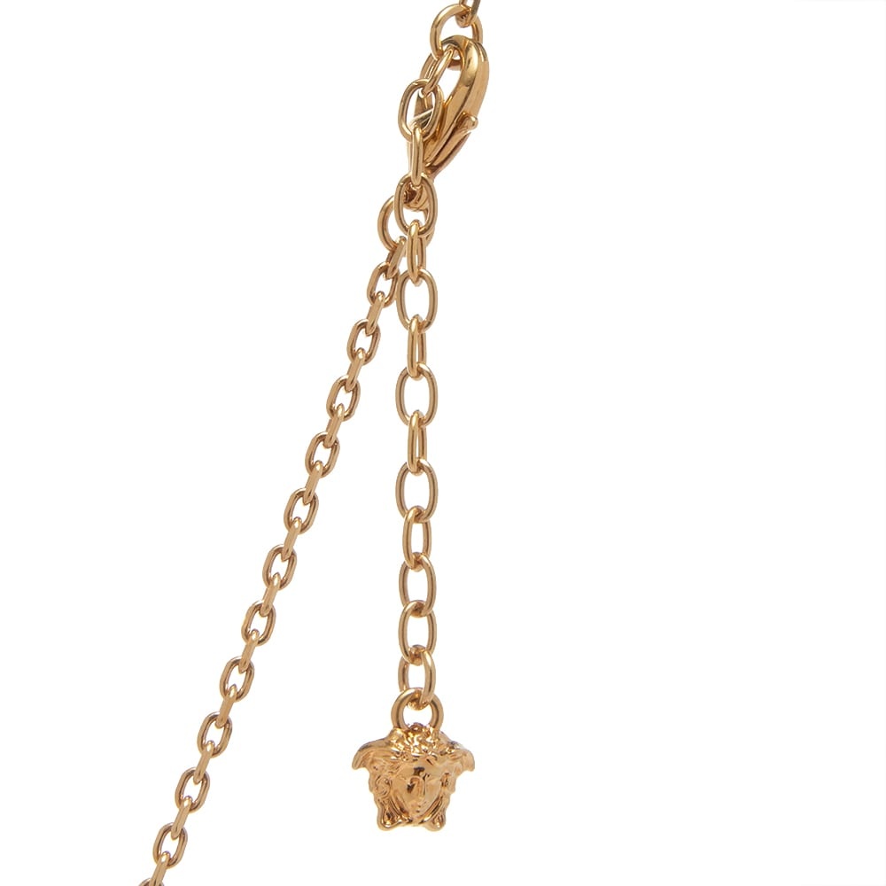 Versace Logo Pendant and Necklace - 3